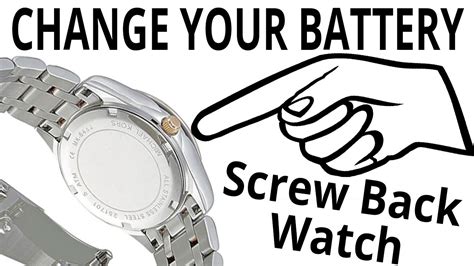 michael kors watch back replacement|Michael Kors Watch replacement screws.